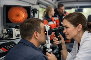 Retina ambulancia vizsgálat menete lépésről lépésre