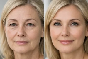 Szemhéjplasztika előtte-utána eredménye